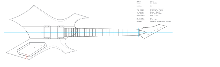 BC Rich Warlock Style Custom Kit (2023-04-01)