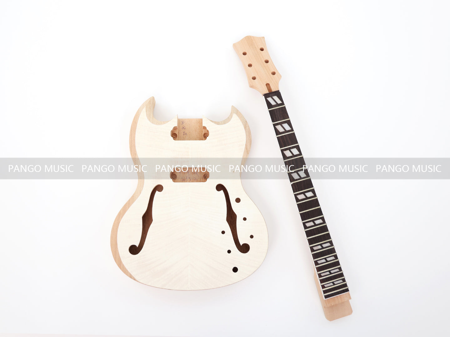 Double F Holes SG Style DIY Electric Guitar Kit (16653)