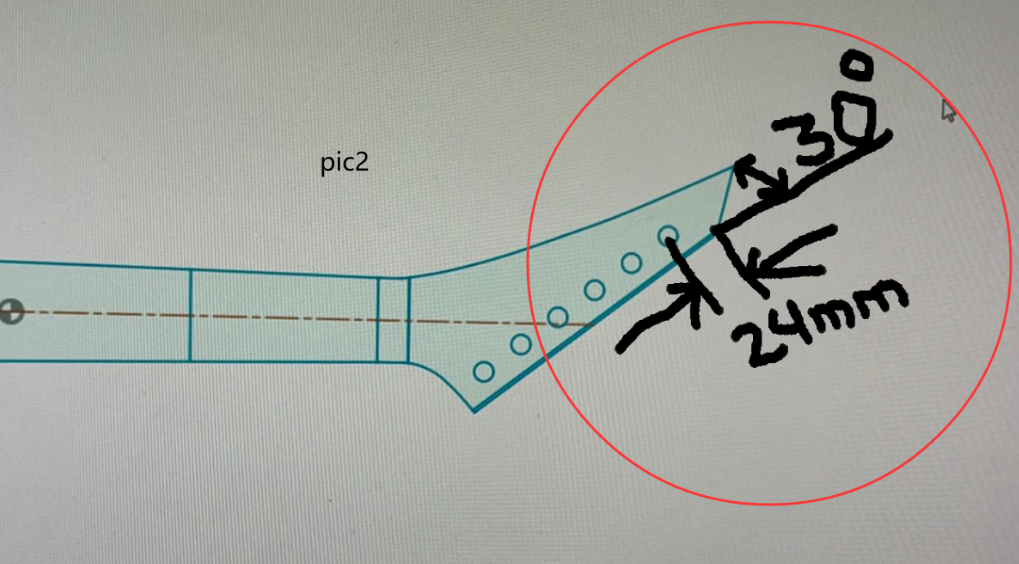 Custom Design Electric Guitar Neck (2024-02-29)