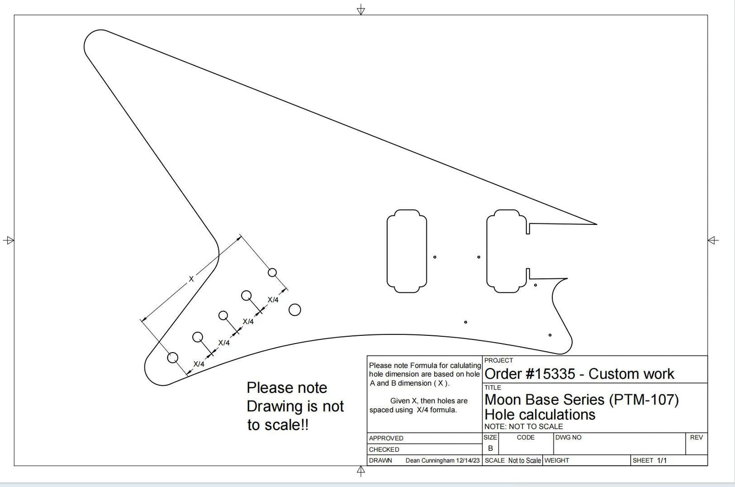 Custom Design Electric Guitar Kit (2024-01-19)